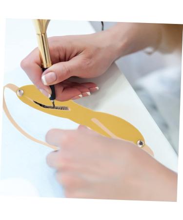 Healvian 80 Pcs Eyebrow Practice Skin Eyebrow Practice Headband Micro- Blading Practice Skin - Buy Online on GoSupps.com