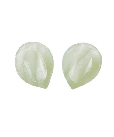 Eyestone set I teardrop shape I 2 pieces I aragonite I healing stone I gemstone I Mexico