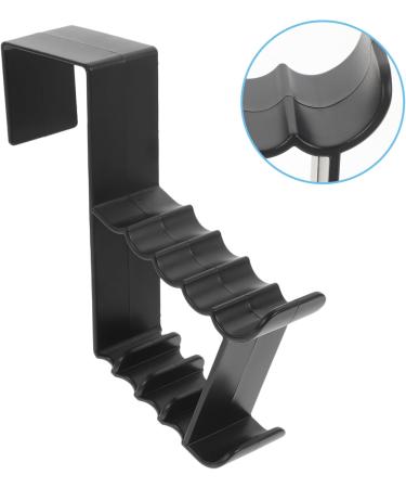 OUNONA 2pcs Door Hook Clothes Hangers Coat Rack Clothes Rack Hooks Door Hanger Abs Hang Clothes Front Door 15.60X11.50X3.60CMx2pcs Blackx2pcs - Buy Online on GoSupps.com