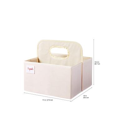 3 Sprouts Baby Diaper Caddy - Elephant Nursery Organizer Basket - Buy Online on GoSupps.com