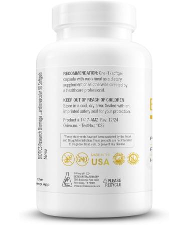 Biotics Research Mg-Zyme Triple Magnesium Complex for Sleep Relaxation & Bone Health + Biomega-1000 Omega-3 Fish Oil for Heart Brain & Immune Support 100 Capsules & 90 Softgels - Buy Online on GoSupps.com