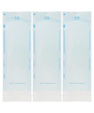 Genco Dental Self Seal Sterilization Pouches - 200 Autoclave Bags for Dentist Tools (1 3.5 x 10) - Buy Online on GoSupps.com