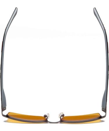 Eyekepper Gaming Reading Glasses - Half-Rim UV400 Anti-Glare Blue Light Blocking Reduce Eyestrain - Gunmetal Grey 1.25 - Buy Online on GoSupps.com