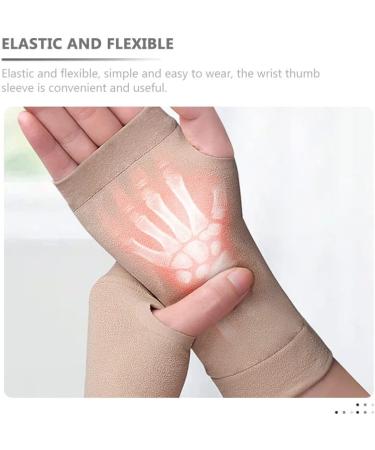 Buy FOMIYES Elastic Wrist Support Brace & Guard for Workout - Thumb Sleeve & Splint for Pain Relief - Global Shipping Available - Buy Online on GoSupps.com