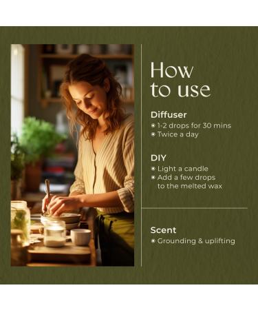 Gya Labs Holiday Fig Essential Oil Blend for Diffuser - Holiday Essential Oils for Skin - 100% Pure Natural Blend of Pine Needle, Palmarosa, Ho Wood, Bay Laurel Leaf & Vanilla (0.34 Fl Oz) - Buy Online on GoSupps.com