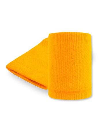 BESPORTBLE Sports Wrist Brace - Compression Wristband for Men & Kids - Exercise Support & Elasticity - Orange Hand Wraps - Buy Online on GoSupps.com