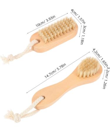 minkissy Wooden Face Cleansing Brush for Facial Exfoliation Dry Brush for Face Care Exfoliating Face Brush Skin Scrubber - Buy Online on GoSupps.com
