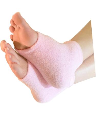 Ipetboom Womens Blue Socks Moisturizing Gel Socks Moisturizing Heel Socks Vented Heel Sleeves Women s Socks Essential Oils Moisturising Gel Heel Socks High Heels Spa Miss Pink - Buy Online on GoSupps.com