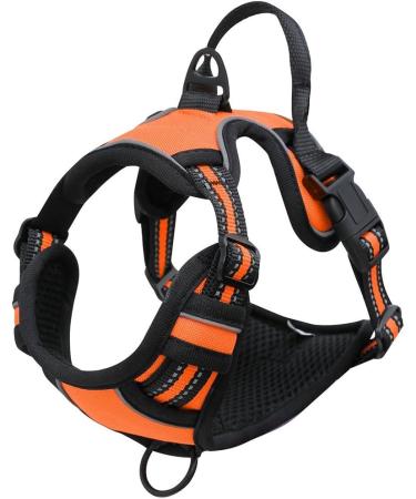 No Pull Dog Harness Adjustable Breathable Reflective & Soft Padded Ideal for Small Dogs | International Shipping - Buy Online on GoSupps.com