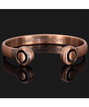 Holistic Magnets Strong Magnetic Bracelet for Arthritis | Men's & Ladies Copper Wrist Healing - Perfect Gift Idea - Buy Online on GoSupps.com