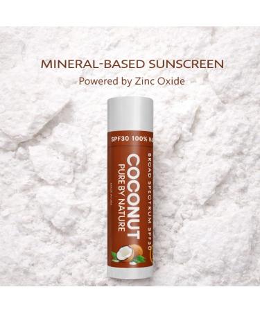 Naturistick SPF 30 Mineral Lip Balm Variety Bundle 5 Flavors (Raspberry Coconut Spearmint Citrus Cherry) | Water Resistant 80 Min - Buy Online on GoSupps.com