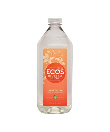 Earth Friendly Hand Soap - Ecos - Orange Blossom- Refill - Case of 6-32 Fl Oz