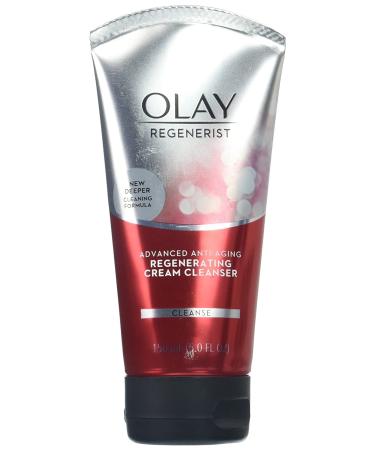 Olay Regenerative Cream Cleanser 5oz | Hydrating & Gentle Face Wash for All Skin Types - Buy Online on GoSupps.com
