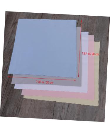 5pcs Eyeglasses Cleaning Cloths - Premium Lens & Screen Cleaners for Glasses Sunglasses & Electronics - Buy Online on GoSupps.com