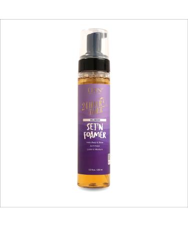 24 Hour Tamer Set'n Foamer Volumizer 8.5oz/ 250ml - Enhance Volume & Shine Define Curls & Waves Soft Finish with Lightweight Texture Locks in Moisture Nourishes Curls No Flake 8.5 Fl Oz (Pack of 1) Volumizer