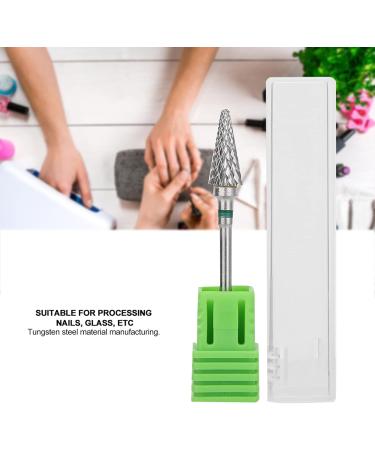 Electric Pedicure Grinding Head Tungsten Steel Nail Art Manicure Drill Bits for Nails Glass Plastic Metal (Green label) - Buy Online on GoSupps.com