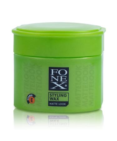Fonex Matte Look Hairstyling Wax |Wax with a matt look |Matt effect |Texture with strong hold |For all hair types |Matt |100 ml (1 piece) 100 ml (1 Pack) - Buy Online on GoSupps.com