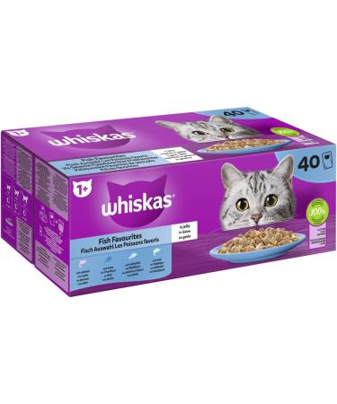 Favorite Fish in Jelly 40x85gr - Whiskas