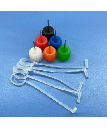 Dajidafu Oil Dropper Bottle with Steel Needle DIY Crafts Drip Storage Essential Dispenser Accessory Professional Random Color - Buy Online on GoSupps.com