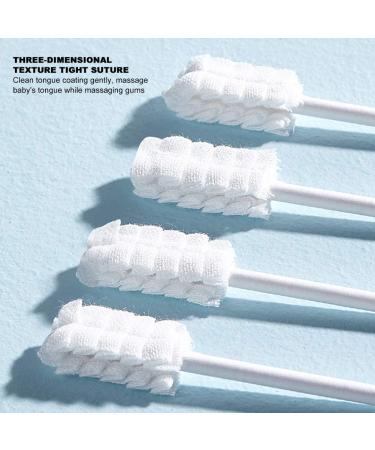 Baby Gauze Mouth Cleaner | 30pcs Disposable Toothbrush for Babies | Baby Tongue Cleaner & Oral Care Sticks - Buy Online on GoSupps.com