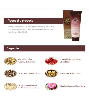 Buy Arrahan Oriental Medicine Su Peeling Gel 180ml | Gentle Exfoliation for Glowing Skin - International Shipping Available - Buy Online on GoSupps.com