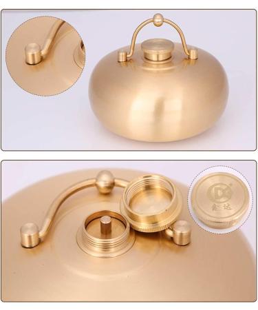 Buy Copper Hot Water Bottle with Knitting Cover | Ideal for Adults & Children - Pain Relief & Comfort - Buy Online on GoSupps.com