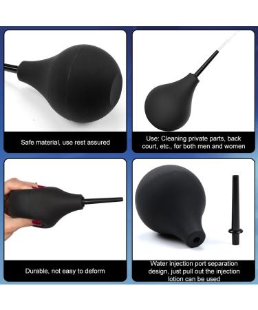  EACHPT EACHPT Enema for colon cleansing anal douche bulb 310 ml + 90 ml silicone enema bulb for men and women - Buy Online on GoSupps.com