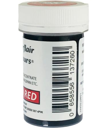 Sugarflair Spectral Food Colouring Paste Blood Red 25g - Vibrant and Intense Shade for Baking and Decorating - Buy Online on GoSupps.com