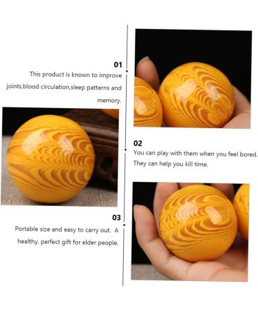 Gatuida 2st Health Ball - Natural Resin Hand Massage Gloves & Accessories for Gymnastics & Leisure Training - Buy Online on GoSupps.com