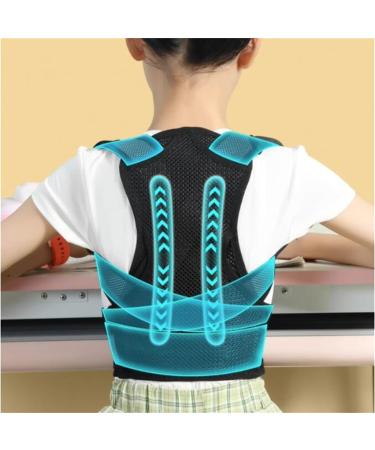 DFHBFG Student Special Back Orthotics Anti-Hunchback Artifact to Correct The Sitting Posture Correction Belt(Size:Small) Small D - Buy Online on GoSupps.com