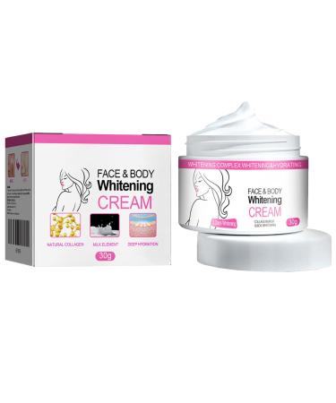 KOAHDE Whitening Cream for Armpits Whitening Cream for Armpits Body Care Cream for Armpits Brightening Moisturizer for Face and Body 30 g