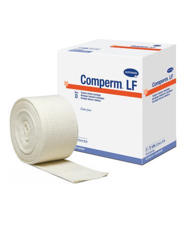 Hartmann 83040000 Comperm Tubular Bandage Size D 33' Length 3" Width Latex-Free
