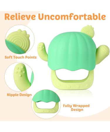 Treela 6 Pack Silicone Baby Teething Toys | BPA-Free Baby Chew Toys | Mitten Teething for Babies | Satisfy Sucking Needs - Buy Online on GoSupps.com