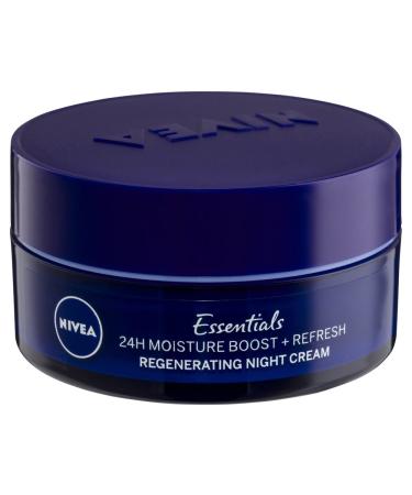 NIVEA Daily Essentials 24H Moisture Boost Night Cream - 50ml - Buy Online on GoSupps.com