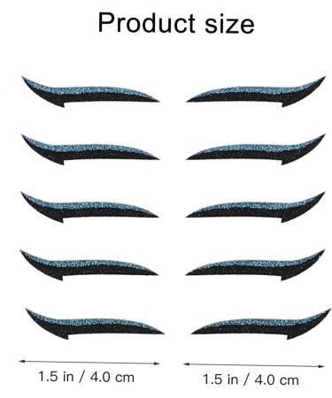 TOVINANNA 240 Pairs Eyeliner Eye Skin Sticker Double Eyelid Tapes Eye Makeup Invisible Eye Line Strips Eye Makeup Tools Stickers Double Eyelid Strips Plastic Adhesive Tape Flash - Buy Online on GoSupps.com