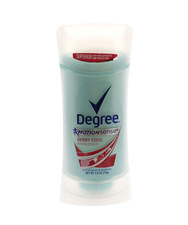 Degree Women MotionSense Antiperspirant Deodorant Berry Cool 2.6 Ounce (Pack of 1) Berry Cool 2.6 Ounce (Pack of 1)
