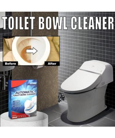 12PCS Box Toilet Cleaning Tablets Toilet Cleaners with Bleach Slow Releasing for Bathroom Toilet Tank - Buy Online on GoSupps.com