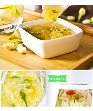 Jasmine honey brew honey rose jam jasmine tea rose tea healthy flower tea 240g/can flower jam bread jam side dishes instant snacks Dim sum delicious leisure snacks (Combination 2 cans) Combination 2 cans - Buy Online on GoSupps.com