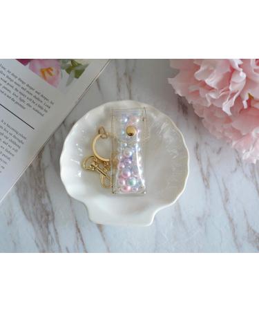 Buy Patty Both Fashionable Transparent Lipstick Key Holder | Portable Lip Balm Holder with Key Rings - International Shipping Available! - Buy Online on GoSupps.com