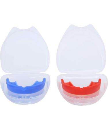 Verdant Touch EVA Mouthguard - 2 Pack Blue & Red | Perfect for Football Basketball Boxing - International Shipping Available - Buy Online on GoSupps.com