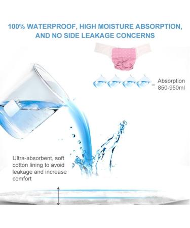 Shop Reusable Adult Diaper - Adjustable Washable Incontinence Care Cover for Men & Women - Pink - Buy Online on GoSupps.com