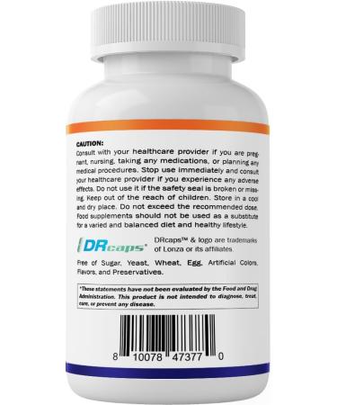 Vitamatic Lactobacillus Reuteri Complex 22 Billion CFU per Delayed Release Capsule 60 Capsules Digestive & Gut Health Support with Prebiotic Inulin Fiber 60 Count (Pack of 1) - Buy Online on GoSupps.com