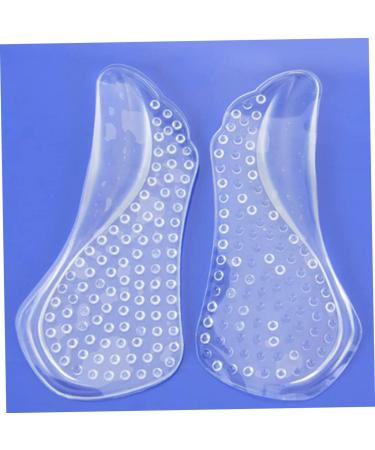 Healvian Silicone Gel Arch Shoe Inserts for Women - Transparent High Heel Insoles & Half Size Pads for Ultimate Comfort and Support - Buy Online on GoSupps.com