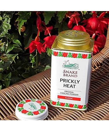 SNAKE BRAND Prickly Heat Cooling Body Powder 140g (Classic Pack of 6) Classic 140 g (Pack of 1) - Buy Online on GoSupps.com