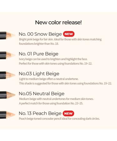 MustaeV Spot Eraser Concealer Pencil No. 03 Light Beige - Best for Flawless Coverage - Buy Online on GoSupps.com