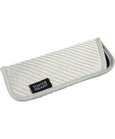 Foster Grant Men's Sawyer Multifocus Rectangular Reading Glasses 3.5x - Matte Gunmetal/Transparent - Buy Online on GoSupps.com