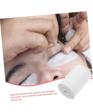 minkissy 2 Rolls Eyelash Spacer Eyeshadow Lash Extension Supplies Lash Extension Tapes Foam Pad Makeup Stuff Lash Tool Stickers Eyelash Beauty Tapes White Non-woven Fabric Make up Extend - Buy Online on GoSupps.com