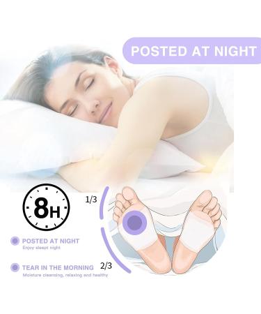 Maguja 50Pcs Upgraded 2-in-1 Natural Lavender Foot Pads for Body & Foot Care | Sleep & Feel Better | Premium Organic Pads for Travel & Home Use - Buy Online on GoSupps.com