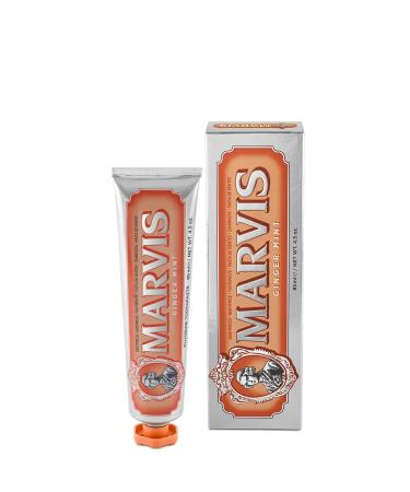 Marvis Ginger Mint Toothpaste 85 ml - Fresh Breath & Whitening | International Shipping Available - Buy Online on GoSupps.com