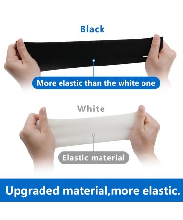 Velpeau Hand Socks for Splint - 100% Cotton Stockinette Pack of 10 Arm Sock & Wrist Brace Liner with Thumb Compression Sleeve Medium Black Cast Cover - Buy Online on GoSupps.com